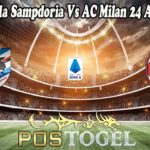 Prediksi Bola Sampdoria Vs AC Milan 24 Agustus 2021